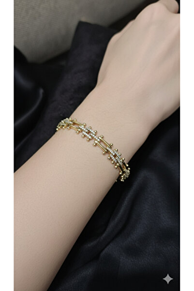Maya 14K ALTIN KAPLAMA BİLEKLİK