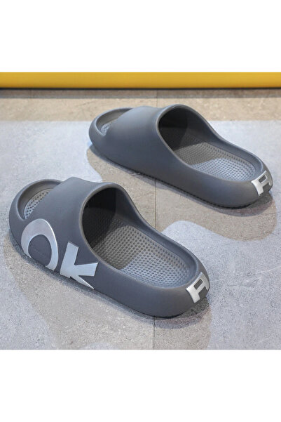 Without a mark OK Slippers - Stylish slippers made of EVA material with a soft, non-slip sole