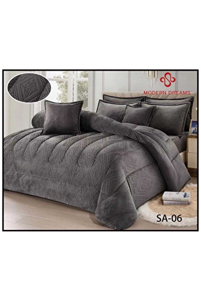 Moon Serena Winter Bedding Set, Double Size, 8 Pieces, Elegant Royal Style