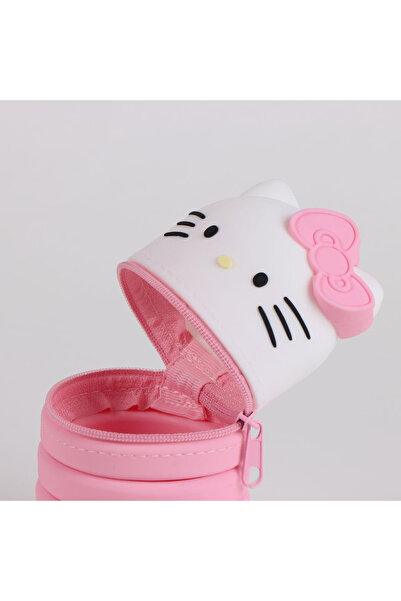 Hello Kitty silicone pencil case, 1 compartment, unequipped