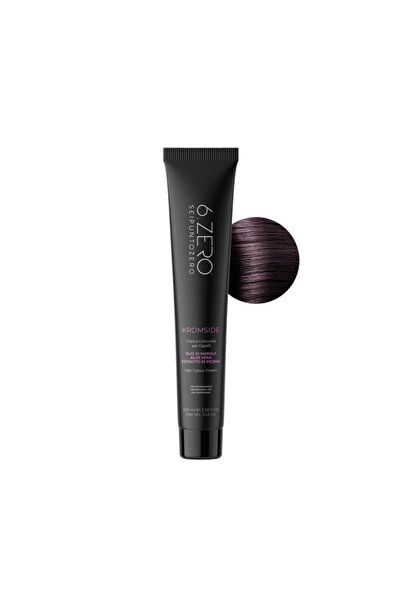 6.Zero Kromside Professional Permanent Hair Dye - Violet Brown 4.2, 100 ml