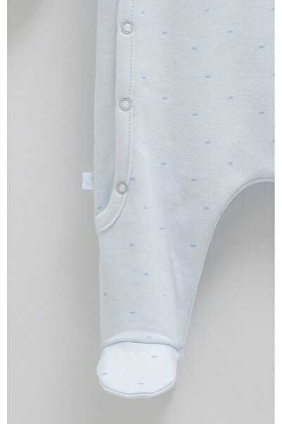 Caramell 100% Cotton Baby Boy Romper with Side Snaps – 0-9 Months