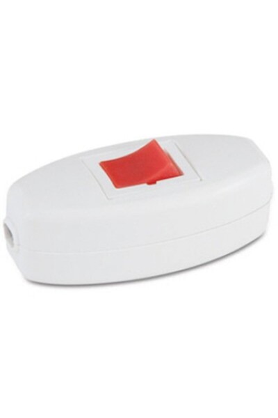 Mutlusan Electric ON-OFF wire switch white/red 001 170 030001 00 00