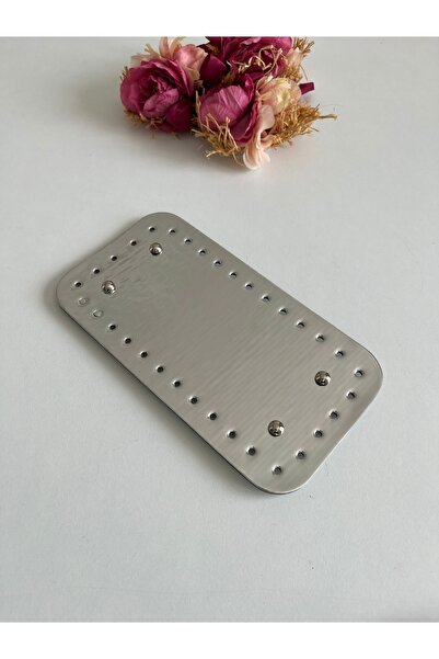 zg hobi aksesuar جلد صناعي لامع - قاعدة حقيبة محبوكة 20*10 سم