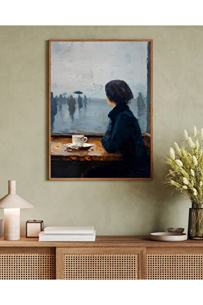 woodhomeworks Tek Parça Salon Ofis Dekor Tablo Vrynt