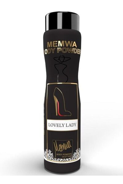 MEMWA بودرة الجسم المعطرة ميموا لوفلي ليدي