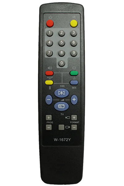 OEM Remote control compatible with Saba TV P1672 W-1672Y (108)