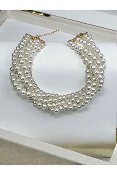 Kius Zr Model Pearl Necklace