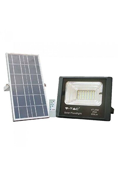 V-TAC Reflector LED 12W 6000K 550lm cu incarcare solara