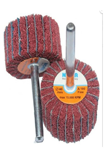 Genel Markalar 80X50X6 KARIŞIK ELYAF KEÇE MOP ZIMPARA 100 KUM