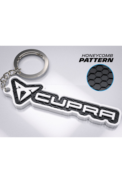 TriVox3D Car Brand Logo Keychain