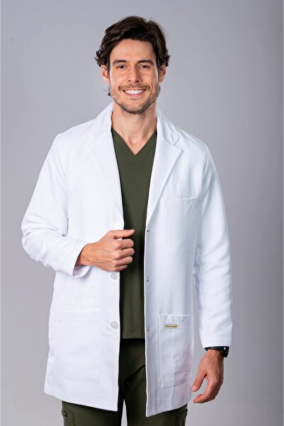 Royal Royal Lab Coat, White