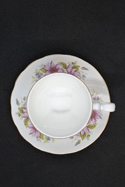 ABBETC Royal Kent Bone China Floral Double Coffee Cup 130 ml