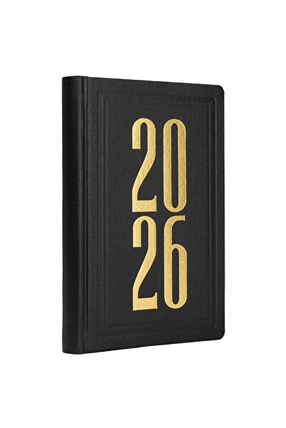 Ece Aşiyan Daily 2026 Agenda 13 cm X 18 cm Black