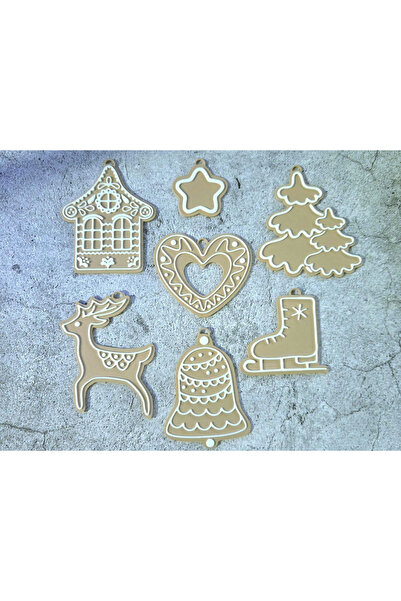 genomera زينة زاوية الباب ومفتاح الإضاءة على شكل قلب بتصميم عيد الميلاد من ال...