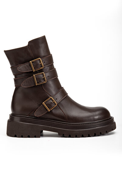 Elile Shoes Genuine Leather Women's Winter Boots from Size 35 to Size 41-42-43