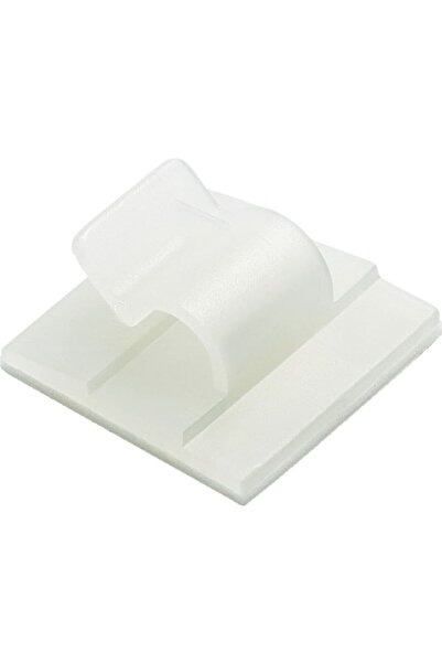 SAPİSELCO Set suporti cu adeziv cabluri mici 19x10mm alb 100buc GAN.2MT.401 I...