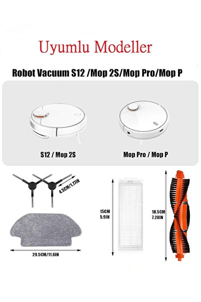 Rovexa Xiaomi Robot Vacuum Mop 2S Compatible 9-Month Life Kit
