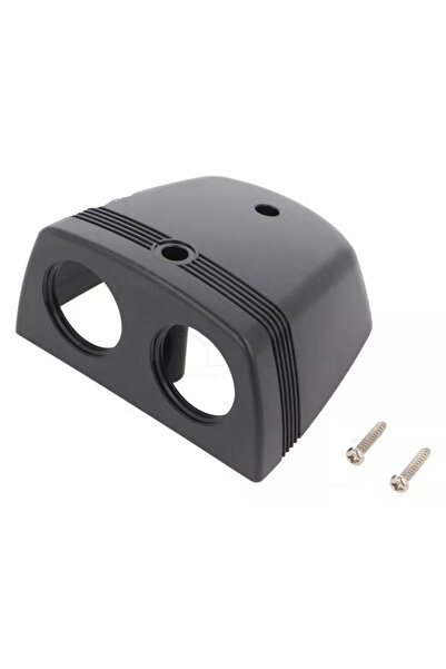 SCi Carcasa aplicata pentru 2x prize auto negru A13-142-8