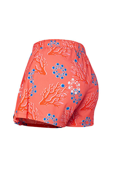 ANEMOSS Coral Women's Shorts Skirt