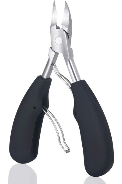 URAQT مقص أظافر القدم - مقص أظافر دقيق عالي التحمل من الفولاذ المقاوم للصدأ م...