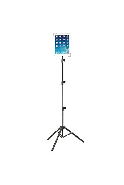 IBIZA Suport SMM10 cu trepied 0.55-1.45m pentru tableta /smartphone 9.5-14.5 ...