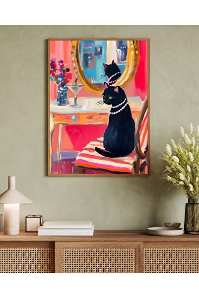 woodhomeworks Tek Parça Salon Ofis Dekor Tablo Vrynt