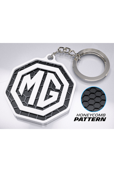 TriVox3D Car Brand Logo Keychain