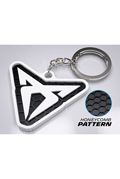 TriVox3D Car Brand Logo Keychain