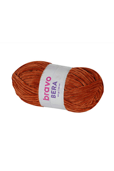 Bravo Bera Velvet Yarn 100 Gr 120 Meters (Color Code: 933) Cinnamon