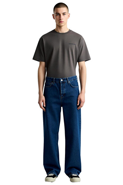 PayBuy Men's Loose Fit Denim Pants Regular Waist Functional Durable Quality Comfortable Aesthetic Stylish