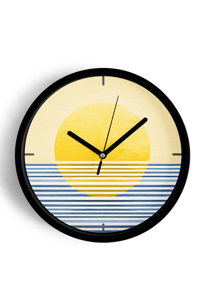 JHAAR Ceas de perete modern cu tematică abstractă - boemă - geometrică - 30 c...