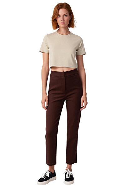 PayBuy Women's Cigarette Cut Stylish Evening Pants Functional Durable Quality Comfortable Aesthetic Sports