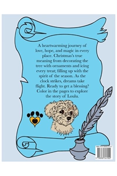 INDEPENDENT CAT Carte de colorat - O poveste de Crăciun pentru tine! Loulu