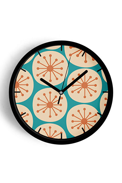 JHAAR Ceas de perete modern cu tematică abstractă - boemă - geometrică - 35 c...