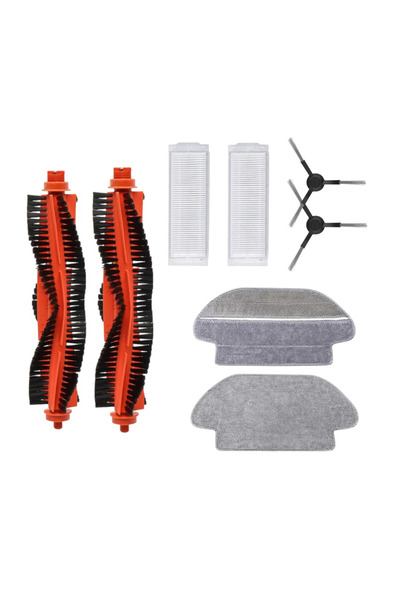 ROPALDE Xiaomi S10 (B106Gl) Robot Vacuum Cleaner Compatible Set of 8 Spare Parts