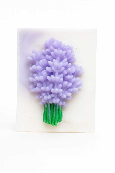 SOO SOAP Lavender Garden Handmade Gift Decorative Soap Slic