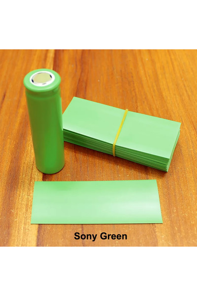 OEM Folie termocontractabila pentru acumulatori 18650 verde