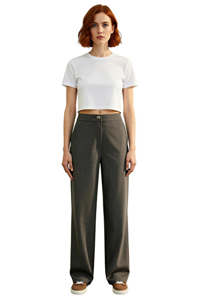 PayBuy Women's High Waist Wide Leg Woven Fabric Pants Functional Durable Quality Comfortable Stylish