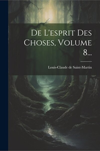 Legare Street Pr De L'esprit Des Choses Volumul 8...
