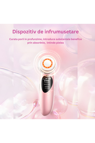 SELERIS 5in1 Skin Care Device, SELERIS®, Rejuvenation, Blue/Red, EMS Microcurrent, 45°C, 520mAh