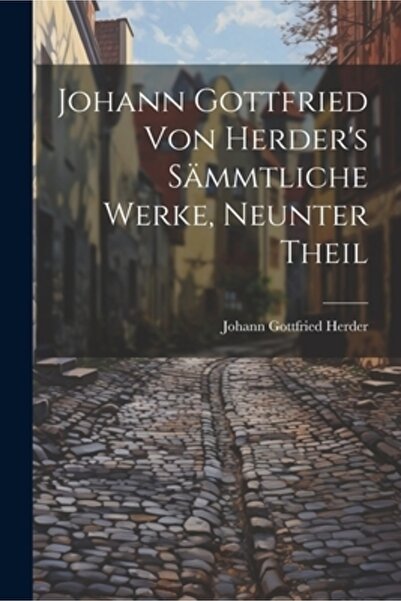 Legare Street Pr S. de Johann Gottfried von Herder