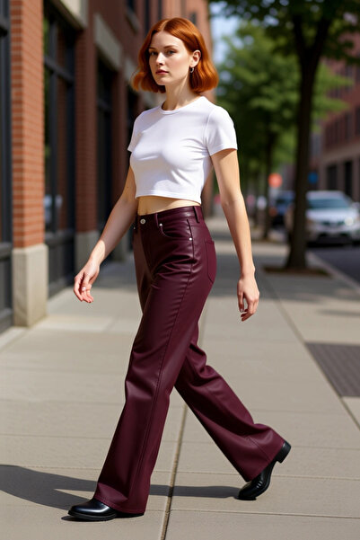 PayBuy Women's Wide Leg Denim Pants Functional Durable Quality Comfortable Aesthetic Premium Stylish