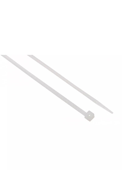 TED White plastic cable clamps 4.5x380mm SEL.2.427