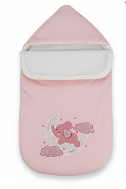 GÜLERBEBECİX Baby Swaddle Cute Elephant Patterned