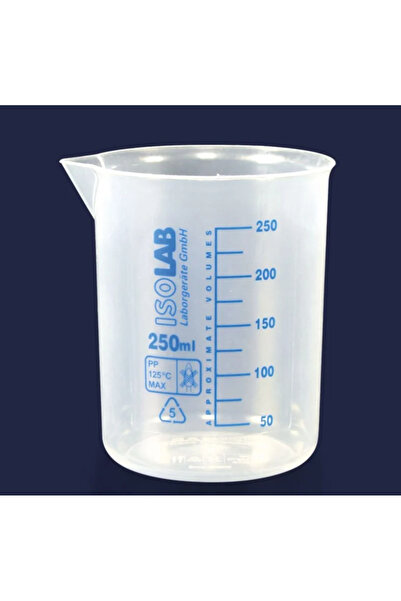 Labolist Beher Polipropilen - Kısa Form 25 ml