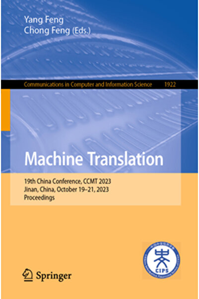 Springer Nature Traducere automată: A 19-a Conferință China Ccmt 2023 Jinan C...