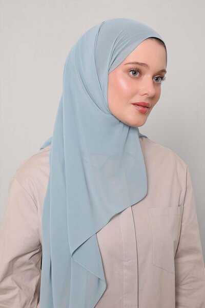 Levidor Turquoise Lux Chiffon Shawl