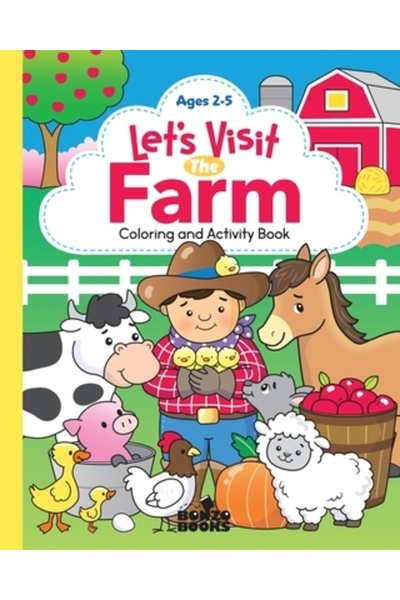 INDEPENDENT CAT Hai să vizităm ferma; O carte de colorat și activități: O car...