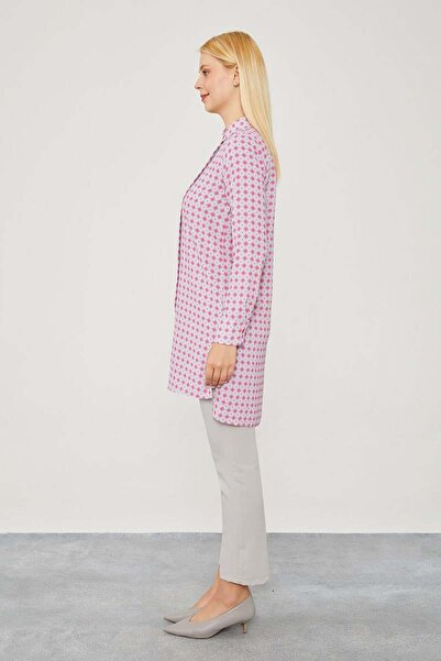 Levidor Φούξια τουνίκ με τετράγωνο σχέδιο